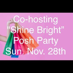 Co-hosting Shine Bright Posh Party